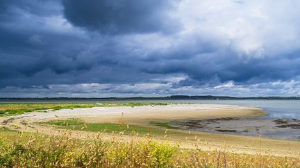 Un orage touche Pénestin, dans le Morbihan, le 10 juin 2024. (GUIZIOU FRANCK / HEMIS.FR / AFP)