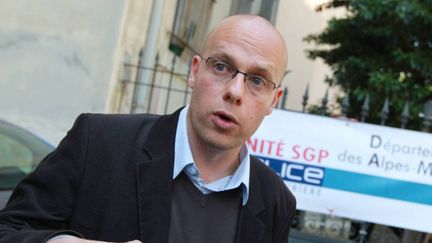 Laurent Martin de Frémont, secrétaire départemental du syndicat Unité SGP-police (RICHARD RAY / MAXPPP)