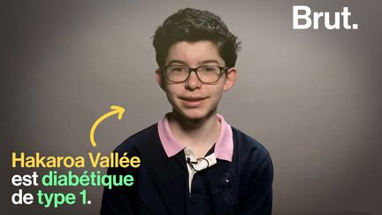 Hakaroa Vallée a été diagnostiqué diabétique de type 1 à l'âge de 11 ans. Brut l'a rencontré.