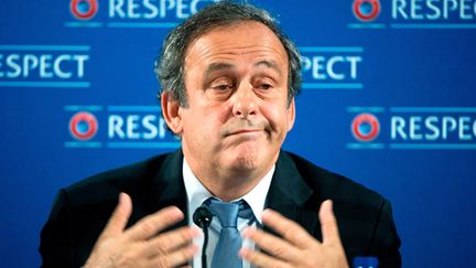 Le président de l'UEFA, Michel Platini (FEDERICO GAMBARINI / DPA)