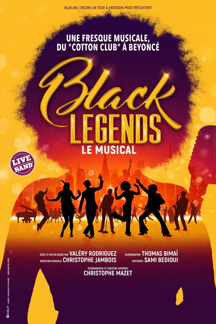 Affiche du spectacle "Black Legends" (BLACK LEGENDS)