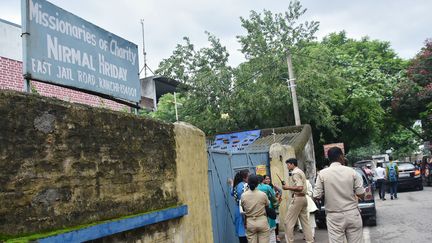 Une nonne des&nbsp;Missionnaires de la charité, la congrégation de mère Teresa, a été arrêtée le 4 juillet 2018 dans un centre de Ranchi (Inde). (AFP)