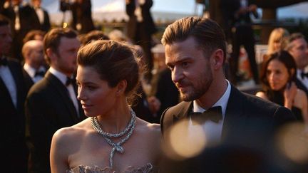 L'acteur et chanteur américain a assisté, avec sa femme, à la projection de "Inside Llewin Davies"
 (Alberto Pizzoli / AFP )