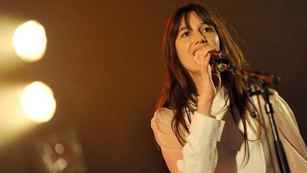 Charlotte Gainsbourg de retour sur scène avec son dernier album &quot;Stage whisper&quot;
 (Marc OLLIVIER/PHOTOPQR/OUEST FRANCE)