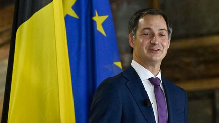 Le Premier ministre belge Alexander De Croo, à Bruxelles (Belgique), mercredi 30 octobre 2020.&nbsp; (DIRK WAEM / BELGA MAG / AFP)