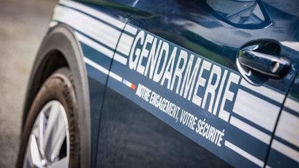 A national gendarmerie car. Illustrative image. (LIONEL VADAM / MAXPPP)