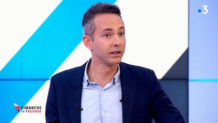 Dimlanche en politique. Ian Brossat (CAPTURE D'ECRAN "DIMANCHE EN POLITIQUE" / FRANCE 3)