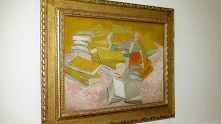 "Pile de romans français" Van Gogh 1887
 (France3/culturebox)