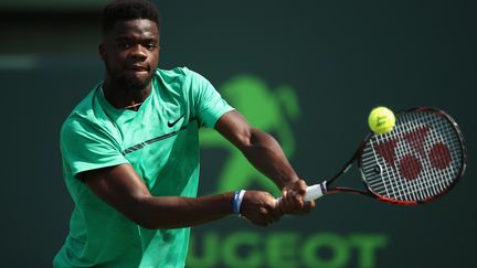 Le joueur américain Frances Tiafoe (JULIAN FINNEY / GETTY IMAGES NORTH AMERICA)