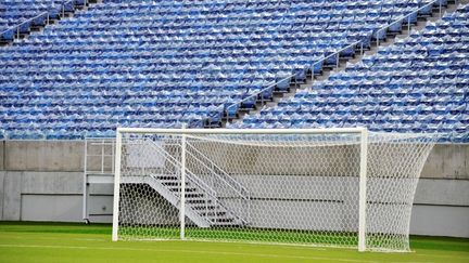 Dans l'enceinte du stade de Natal (Br&eacute;sil), le 22 janvier 2014. (GUSTAVO DANTAS / AFP)