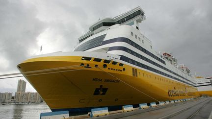 Le Mega Smeralda, ferry de la compagnie Corisca Ferries (photo d'illustration). (RICHARD BARSOTTI / MAXPPP)