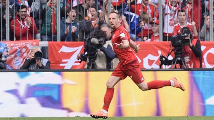 Le bonheur de Franck Ribéry (LUKAS BARTH / ANADOLU AGENCY)