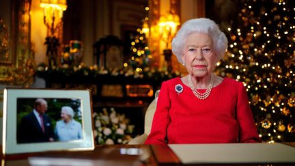 La reine Elizabeth II devrait livrer un discours très personnel pour son message de Nöel. (VICTORIA JONES / POOL)