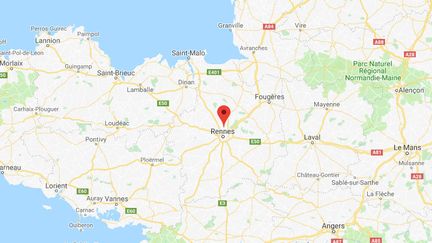 Le cambriolage a eu lieu dans un pavillon de Rennes, en Ille-et-Vilaine. (GOOGLE MAPS)