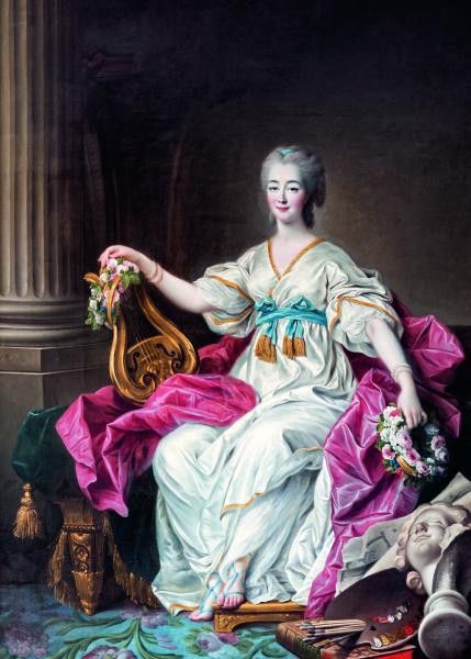 Portrait de madame Du Barry François-Hubert Drouais (1727-1775), 1774, Versailles, chambre de commerce et d’industrie des Yvelines (CCI PIDF / Côme Sittler)