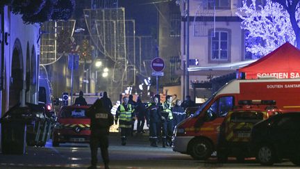 L'attentat du marché de Noël de Strasbourg avait fait cinq morts et 11 blessés en décembre 2018. (SEBASTIEN BOZON / AFP)