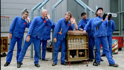 Les Zic Zazou lors de leur dernier spectacle "La preuve par neuf" (Michel Gombart)