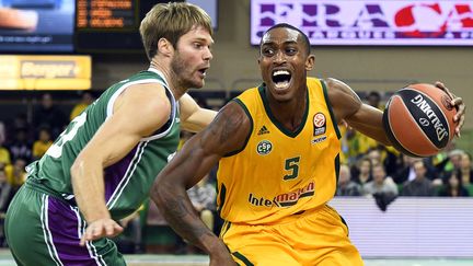 Jamar Smith a porté la révolte des Limougeauds contre Malaga. (PASCAL LACHENAUD / AFP)