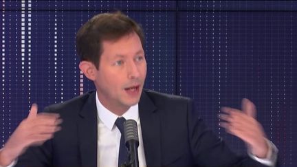 François-Xavier Bellamy sur franceinfo le 26 septembre 2020. (FRANCEINFO / RADIOFRANCE)