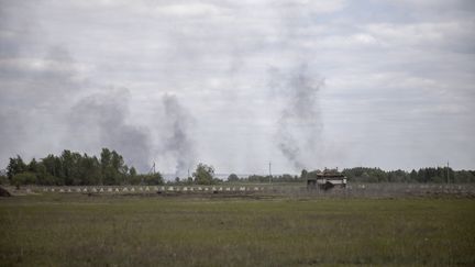 Strikes hit Kharkiv, Ukraine, May 18, 2024. (NARCISO CONTRERAS / ANADOLU / AFP)