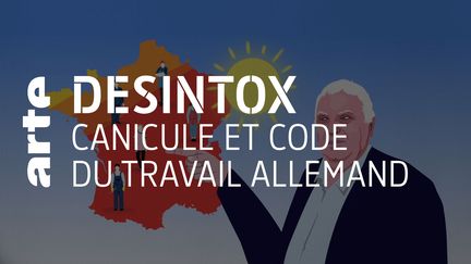 Désintox. Canicule : non, la loi allemande n'impose pas aux employeurs de réduire le temps de travail en cas de fortes chaleurs (ARTE/2P2L)