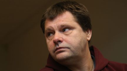 Frank Van Den Bleeken durant une audience &agrave; Bruxelles (Belgique), le 25 novembre 2013. (MAXPPP)