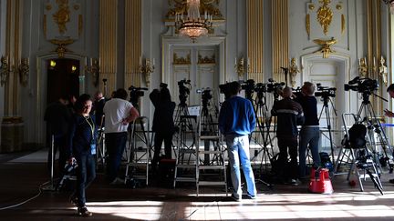 Académie suédoise à Stockholm, en Suède (5 octobre 2017)
 (Jonathan NACKSTRAND / AFP.)