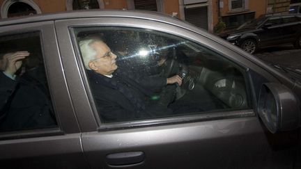 Sergio Mattarella, tout juste &eacute;lu pr&eacute;sident de la R&eacute;publique italienne, le 31 janvier 2015 &agrave; Rome. (PAOLO GARGINI / AP / SIPA)