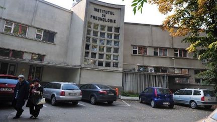 L'hôpital&nbsp;Marius Nasta, que dirige actuellement&nbsp;Béatrice Mahler, à Bucarest, le 16 octobre 2008.
 (DANIEL MIHAILESCU / AFP)