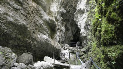 Les gorges de Kakuetta (Pyrénée-Atlantiques). (KLUBA TADEUSZ / MAXPPP)