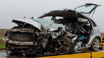 &nbsp; (Le 28 octobre dernier, une collision entre une voiture et un poids-lourd avait coûté la vie à un homme de 56 ans dans le Nord © MaxPPP)