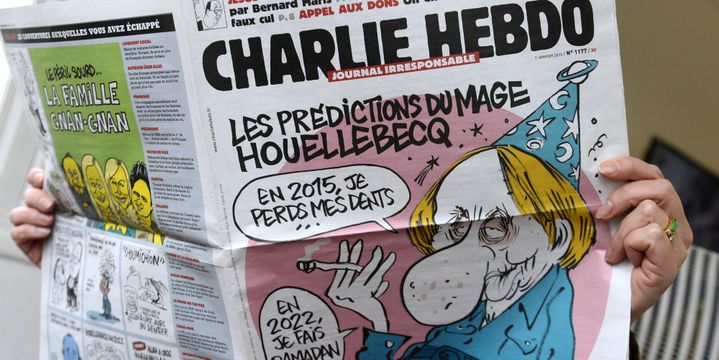 Une de Charlie Hebdo, le mercredi 7 janvier 2015
 (BERTRAND GUAY / AFP)