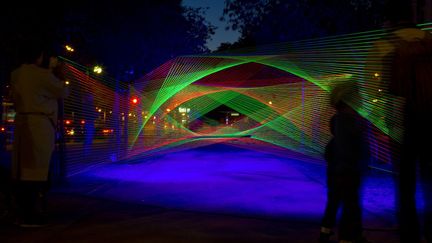 Nuit blanche 2016 à Paris : installation de Sebastien Preschoux
 (Xavier Francolon/SIPA)