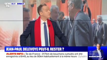 Christophe Barbier sur BFM TV le 16 décembre 2019. (CAPTURE D'ECRAN)