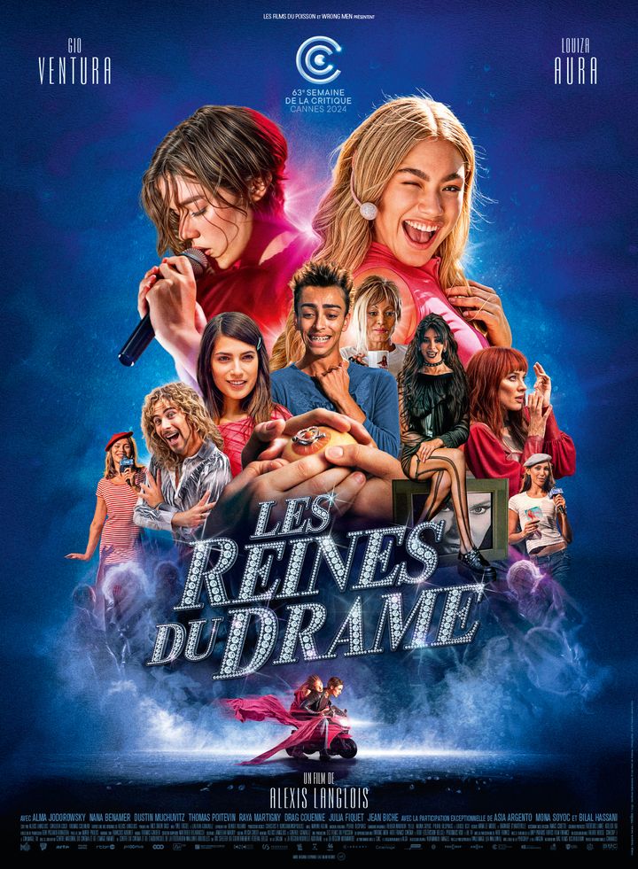 Affiche du film "Les Reines du drame" d'Alexis Langlois, sortie le 27 novembre 2024. (BAC FILMS)