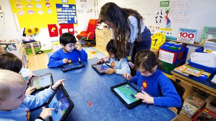 Les crèches, écoles et collèges suédois restent ouverts malgré l'épidémie de coronavirus. (photo d'illustration)&nbsp; (JONATHAN NACKSTRAND / AFP)