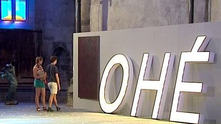 La biennale "Chemin d'art" se déroule jusqu'au 18 septembre. 
 (capture d&#039;écran France 3 / Culturebox)