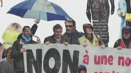 &nbsp;Alexia Atmouni&nbsp;a vu Johnny et quelquies people dans une manif (T. Chapuzot / France 3 Poitou-Charentes)