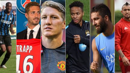 Geoffrey Kondogbia, Kevin Trapp, Bastian Schweinsteiger, Raheem Sterling, Arda Turan et Arturo Vidal ont animé le mercato d'été