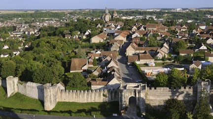 La ville m&eacute;di&eacute;vale de Provins accueillait entre le&nbsp;XIe et le XIVe si&egrave;cle, les grandes foires commerciales annuelles qui mettaient en contact le nord de l'Europe avec le monde m&eacute;diterran&eacute;en. (CHICUREL ARNAUD / HEMIS.FR / AFP)