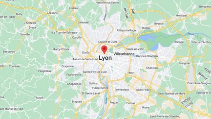 Lyon (Rhône). (GOOGLE MAPS)