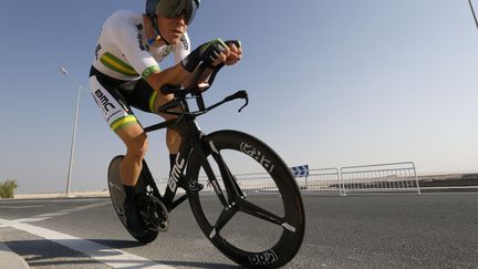 Rohan Dennis en pleine action. (YUZURU SUNADA / BELGA MAG)