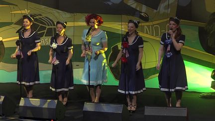 Les "Satin Doll Sisters"&nbsp;en résidence à Aix-Les-Bains pour leur spectacle "40's Memories" (D. Bourget / France 3 Alpes)