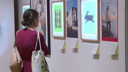 Exposition Susan Kare au Musée de l'Imprimerie et de la communication graphique de Lyon (France 3 Rhône-Alpes)