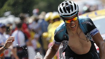 Sylvain Chavanel quitte donc Omega Pharma-Quick Step pour IAM Cycling. (JEFF PACHOUD / AFP)