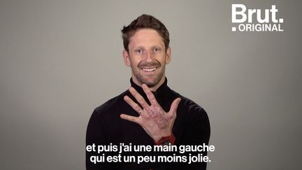 VIDEO. "Il aurait fallu que je m'arrache le pied pour sortir de la voiture", raconte Romain Grosjean (BRUT)