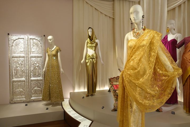 Exposition "L'Asie rêvée d'Yves Saint Laurent", sa vision de l'Inde
 (Corinne Jeammet)