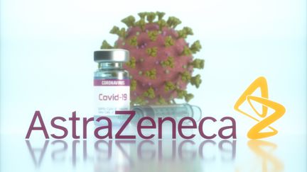 Un flacon du vaccin fabriqué par Oxford-AstraZeneca, le 3 février 2021. (KTSDESIGN/SCIENCEPHOTOLIBRARY / KTS)