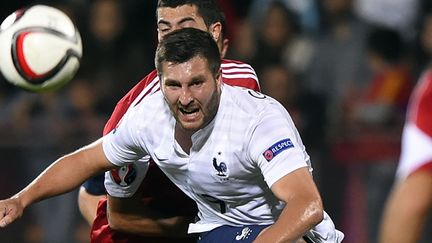 André-Pierre Gignac lors de Arménie-France (FRANCK FIFE / AFP)