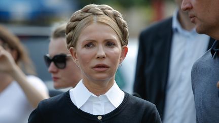 La députée Ioulia Timochenko, le 10 septembre 2017 à Cracovie(Pologne). (JAAP ARRIENS / NURPHOTO / AFP)